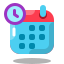 Plan Management icons8 schedule 64