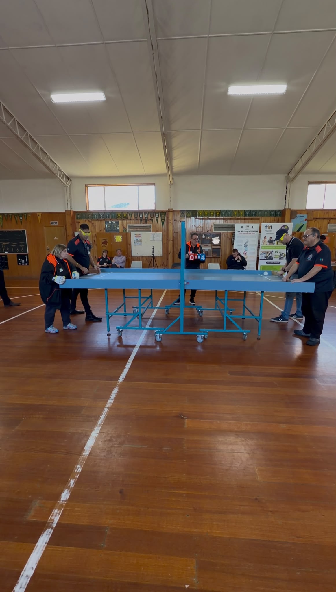 SWISH inclusive community table tennis
